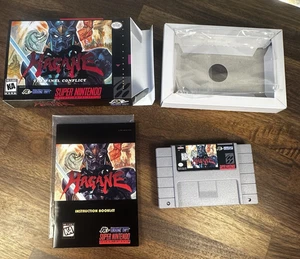 Hagane Super Nintendo Completo CIB Fan Hecho-Leído! - Imagen 1 de 19