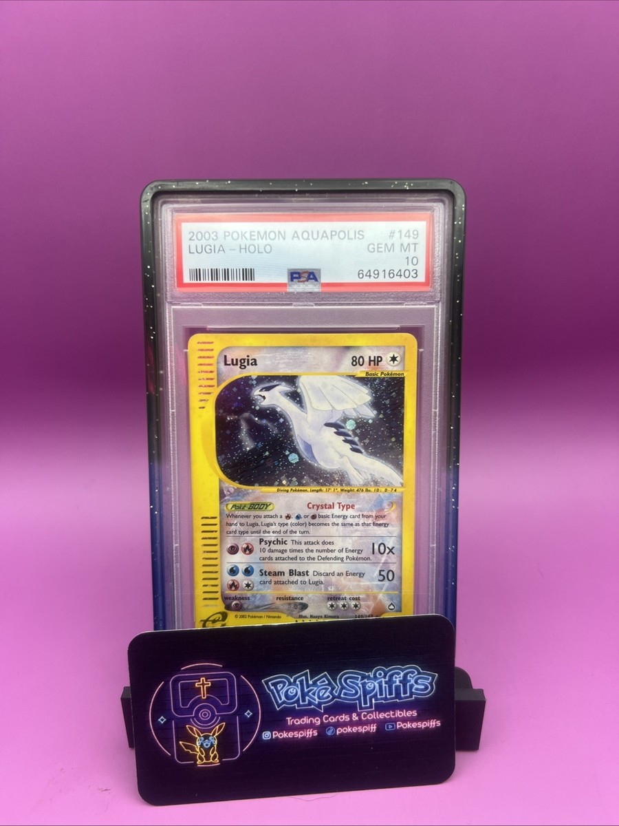 Lugia Pokémon TCG Professional Sports Authenticator (PSA Lugia Pokémon TCG Professional Sports Authenticator (PSA