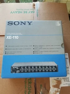 Sony XE-110 Stereo Graphic Equalizer 11 Band NOS - Bild 1 von 4