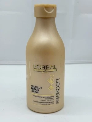 L'OREAL PARIS - ABSOLUT REPAIR LIPIDIUM INSTANT RESURFACING SHAMPOO (250ml) - Image 1 of 4