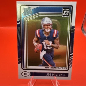 2024-25 Panini Donruss Optic Joe Milton III Rated Rookie Base Mirror #255 RC - Bild 1 von 2