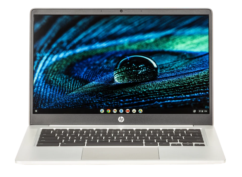 HP Chromebook 14a Intel Celeron N4500 2.8 GHz burst frequency 4GB 64GB HD 14" 2C - Image 1 of 1
