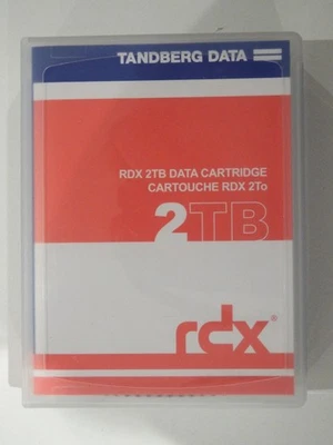 Tandberg 2TB RDX QuikStor Removable Storage Disk Data Cartridge 8731-RDX - Image 1 of 4