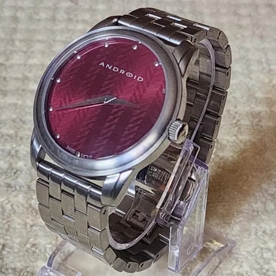 ANDROID PHANTOM 5 SWISS WATCH AD414 RED UNIQUE - Image 1 of 4