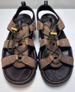 Keen Womens 11 Leather Sandals Sarasota 1004907 Waterproof Trail Hiking Rugged - Picture 1 of 11