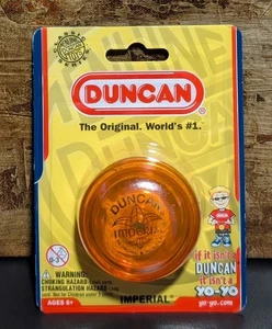 The Original Genuine Duncan Imperial Butterfly Yo-Yo Orange - NEW - Picture 1 of 4