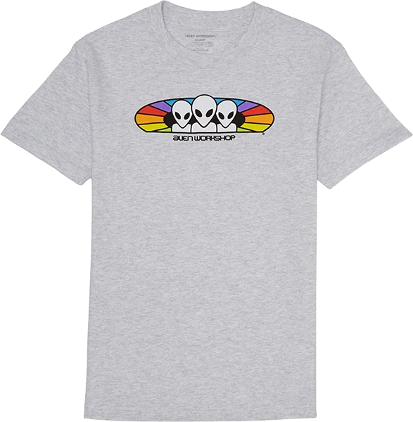 CAMISETA ALIEN WORKSHOP SPECTRUM SS PEQUEÑA GRIS JASPEADO Foto 1 de 1