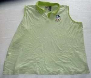 Polo senza maniche Topolino Unlimited Disney donna verde 26/28W C-39 - Foto 1 di 4