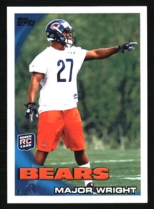 Major Wright 2010 Topps #46 FOOTBALL Card - Picture 1 of 2