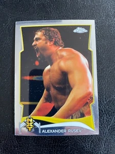 Rusev Alexander Rusev 2014 Topps WWE NXT insert 2of20 Rookie RC - Picture 1 of 2