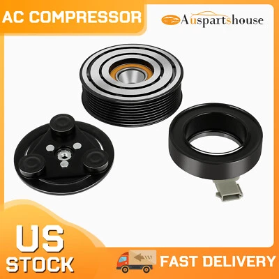 A/C AC Compressor Clutch Assembly For 2000-2003 Ford Excursion 7.3L F7UZ19D784AA - Изображение 1 из 4