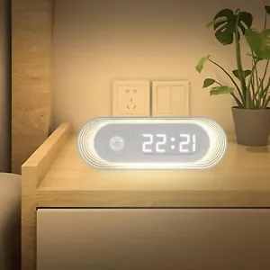 Sensore corpo lampada/luce da scrivania piccola, lampada a induzione umana oscuramento e tempo, ricarica USB - Foto 1 di 7