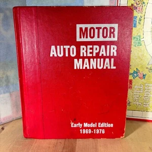 Motor Auto Repair Manual Early Model Edition 1969-1976 7th Edition 1981 - Foto 1 di 13