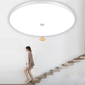 LED Deckenlampe Mit Bewegungsmelder Sensor 12W-36W Deckenleuchte Flurlampe Lampe - Bild 1 von 19