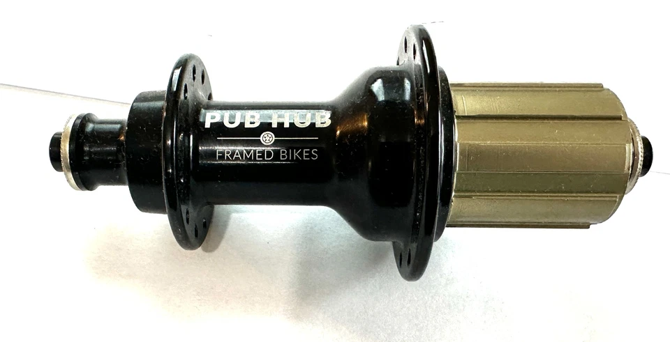Buje trasero para bicicleta PUB enmarcado 130 mm 24 h ajuste SHIMANO HG casete QR rodamiento sellado nuevo Foto 1 de 4
