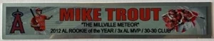 MIKE FORELLE LOS ANGELES VOLLFARBIGES NAMENSCHILD - Bild 1 von 1