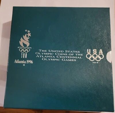 1995-1996 Atlanta Olympic Games Young Collector's Set Series w/box - Image 1 of 4