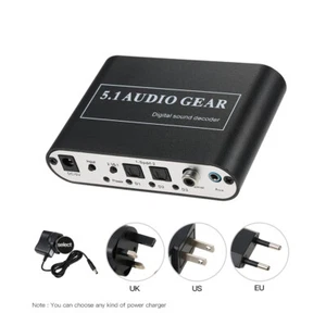 5.1 Channel AC3/DTS Gear Digital Surround Sound Decoder HD Player With USB - Picture 1 of 11