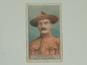 Pascall's Baden Powell cigarette card - used 