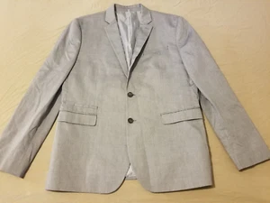 Mens Express Jacket Blazer 44R Regular Gray Grey - Picture 1 of 12