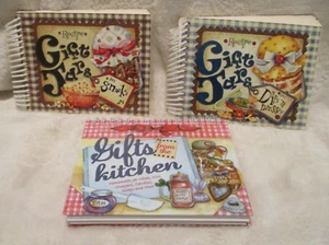School Mate~Hardcover Books~3 qty.~Spiral Bound~Gift Jars with Tags - Picture 1 of 10