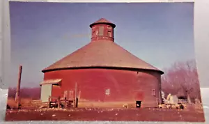 INDIANA RUNDE SCHEUNEN LODI PARKE CO INDIANA POSTKARTE - Bild 1 von 2