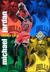 1998-99 UPPER DECK MICHAEL JORDAN UD CHOICE CHECKLIST #200 BASKETBALL CARD - Picture 1 of 5