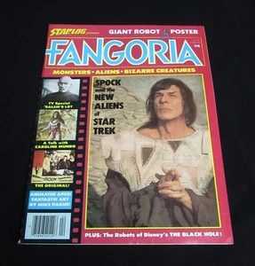 Fangoria Magazine #4 February 1980-Spock/Star Trek Cover with Poster   - Picture 1 of 2