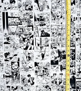 SAILORMOON ANIME MANGA COMIC STYLE V2 FABRIC (HALF-YARD OR 1-YARD) - Picture 1 of 4