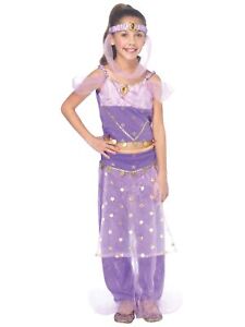 Magic Genie Princess Arabian Aladdin Storybook Toddler Girls Costume XS