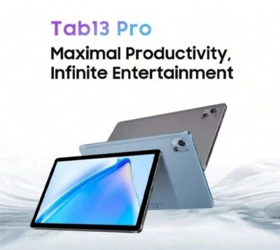 Blackview Tab 13 Pro 10.1" Android Tablet Octa-Core 2.0GHz 8MP 8GB 128GB - NEW - Image 1 of 4