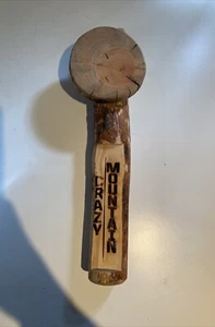 Crazy Mountain Generic Tap Handle, Beer Pump, Font, Bar, Pub, Mancave, Lager Ale - Picture 1 of 2