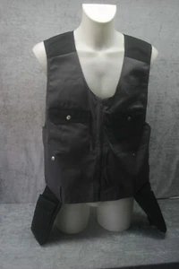 Chaleco Pionier gris negro 2693 talla L nuevo - Imagen 1 de 4