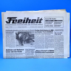 DDR Freiheit 13. Februar 1990 | 13.02.1990 SED Eisleben Geburtstag Hochzeit - Bild 1 von 1
