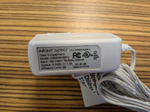 Infant Optics Baby Monitor AC Adapt Power Cable Model CS6D059100FU - Picture 1 of 3