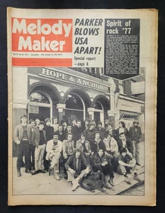 Melody Maker UK Zeitung, 12.11.1977, Spirit Of '77, Graham Parker, Queen Ad  - Bild 1 von 16