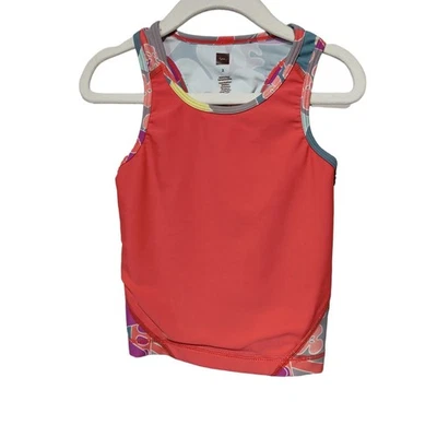 Camiseta sin mangas Tea Collection niñas talla 2 Callala Active espalda deportiva floral Australia Foto 1 de 4