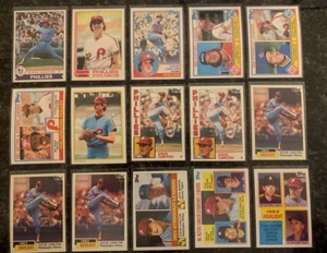 LOTE DE TARJETAS STEVE CARLTON 1979-1984 (15 EN TOTAL)................. CASI NUEVO - Imagen 1 de 2
