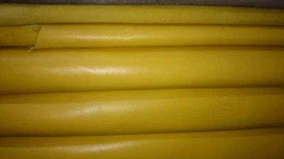 Cuero de piel de cordero NOORA piel color amarillo oveja acabado napa cuero 5 pies cuadrados Foto 1 de 3