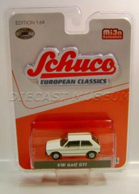 VOLKSWAGEN VW GOLF GTI MIJO EXCLUSIVO SCHUCO CLÁSICOS EUROPEOS DIECAST 2020 Foto 1 de 2