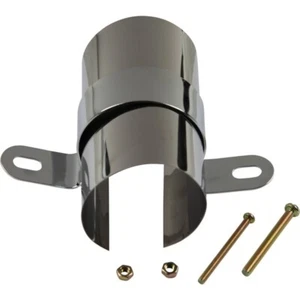 Universal Classic Car Chrome Ignition Coil Cover & Clamp Classic Beetle Mini - Picture 1 of 1