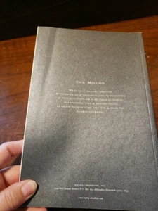 2003 Harley Davidson Annual Report Dedication  Good - Picture 1 of 5