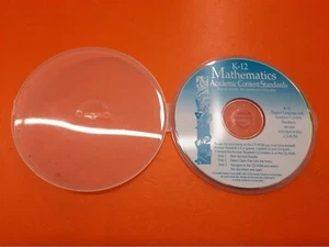 ⭐️⭐️⭐️⭐️⭐️K-12 Mathematics Academic Content Standards CD-ROM 2002 - Picture 1 of 2