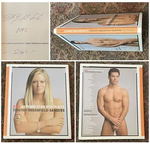 Timothy Greenfield-Sanders SIGNED, DATED, XXX: 30 Porn-Star Portraits HC Book - Imagen 1 de 8