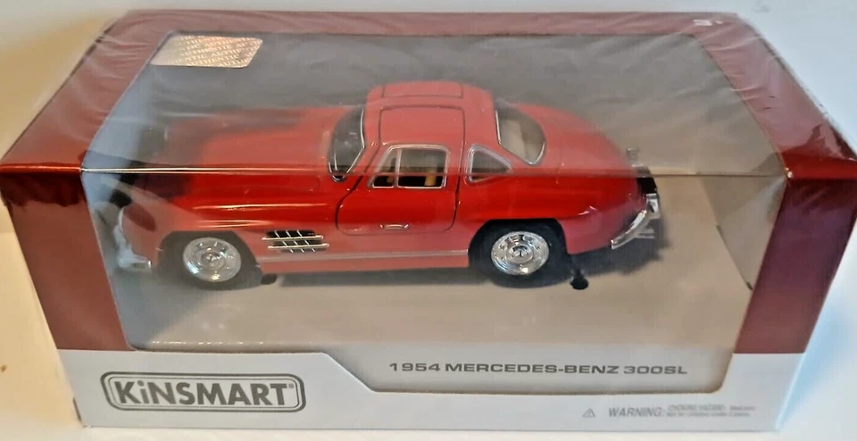 DIE CAST KINSMART - 1954 MERCEDES-BENZ 300SL ROSSA - SCALA 1/32 - Immagine 1 di 1