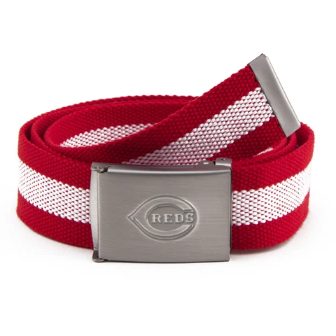 Men's Cincinnati Reds Fabric Belt Cover