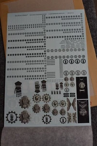 Forgeworld Iron Hands Legion Transferblatt Aufkleber HORUS HERESY Warhammer 30K - Bild 1 von 2