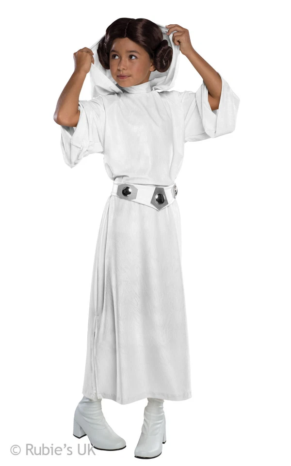 Disfraz de princesa Leia Star Wars para niña Foto 1 de 1