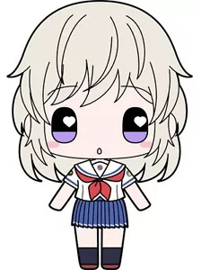 Correa Accesorio High School Flota Haifuri Anime Tateishi Shima Tama - Imagen 1 de 3