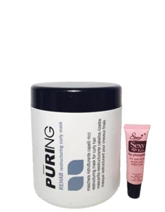 Maxima MX Puring Rehab Restructuring Curly Mask 1000ml/33.8 fl oz - Picture 1 of 3